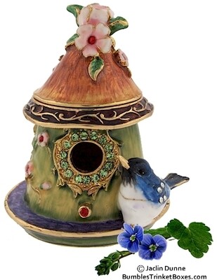 Bluebird Bungalow Trinket Box