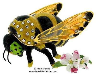New Bumble Bee Trinket Box