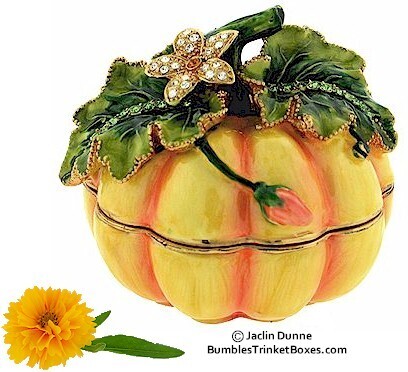 Pumpkin Trinket Box