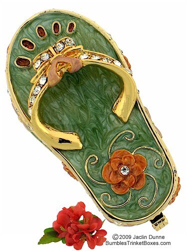 Flip Flop Trinket Box