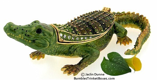 Alligator Trinket Box