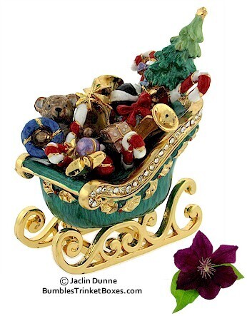 Sleigh of Toys Trinket Box