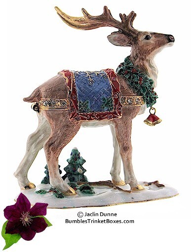 Reindeer Trinket Box