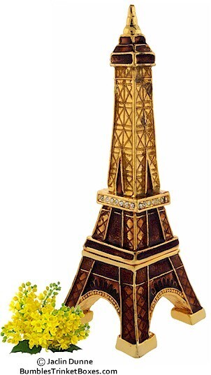 Eiffel Tower Trinket Box