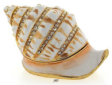 Snail Shell Trinket Box