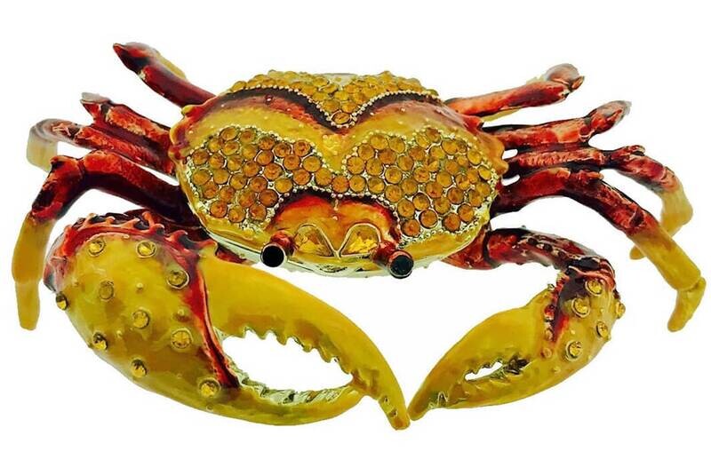 Large Crab Trinket Box #2