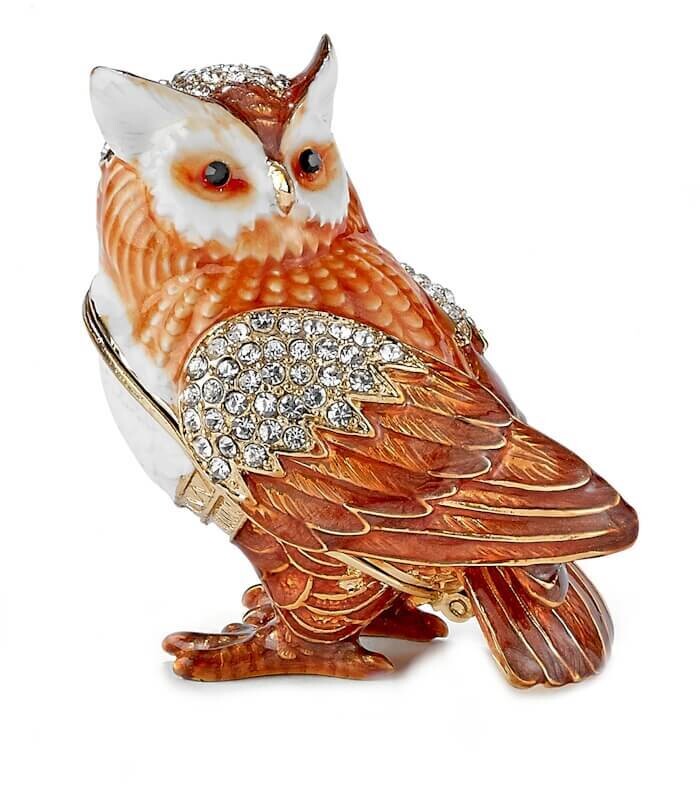 Screech Owl Trinket Box