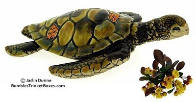 Sea Turtle #2 Trinket Box