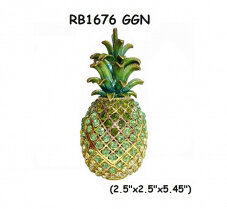 Green Pineapple Trinket Box - Special Order, Not Returnable