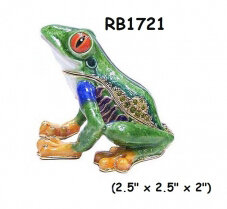 Green and Blue Tree Frog
