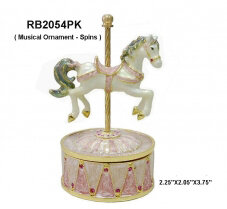 Pink Carousel Horse- Musical