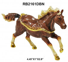 Brown Horse Running