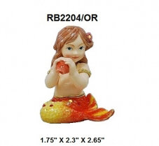 Sweet Little Mermaid- Orange Yellow