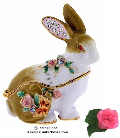 Floral Rabbit Box