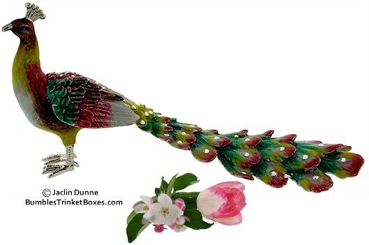 Bird Box- Peacock- Pink