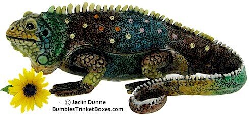 Green &amp; Brown Lizard