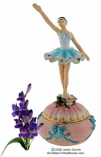 Ballerina In Blue