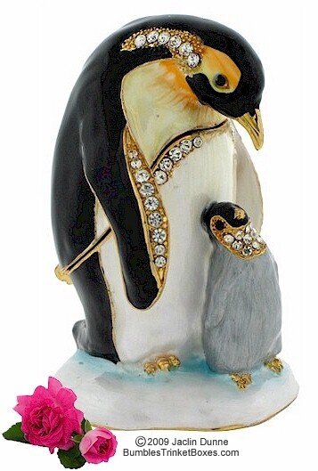 Papa Penguin and Baby