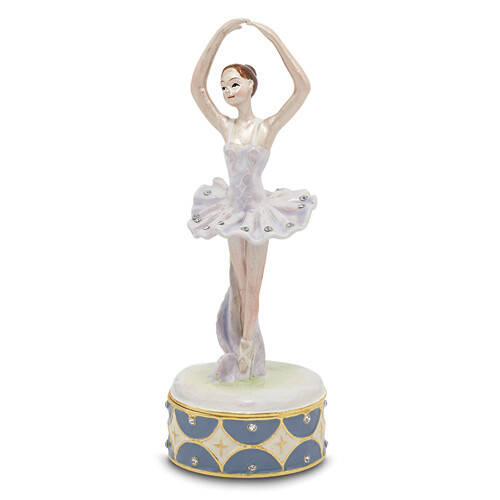 Bejeweled BLYTHE Ballerina on Point Trinket Box