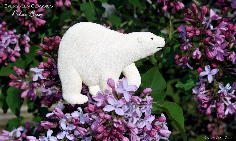 Polar Bear | Hand Painted Christmas Ornament & Decorative Magnet
