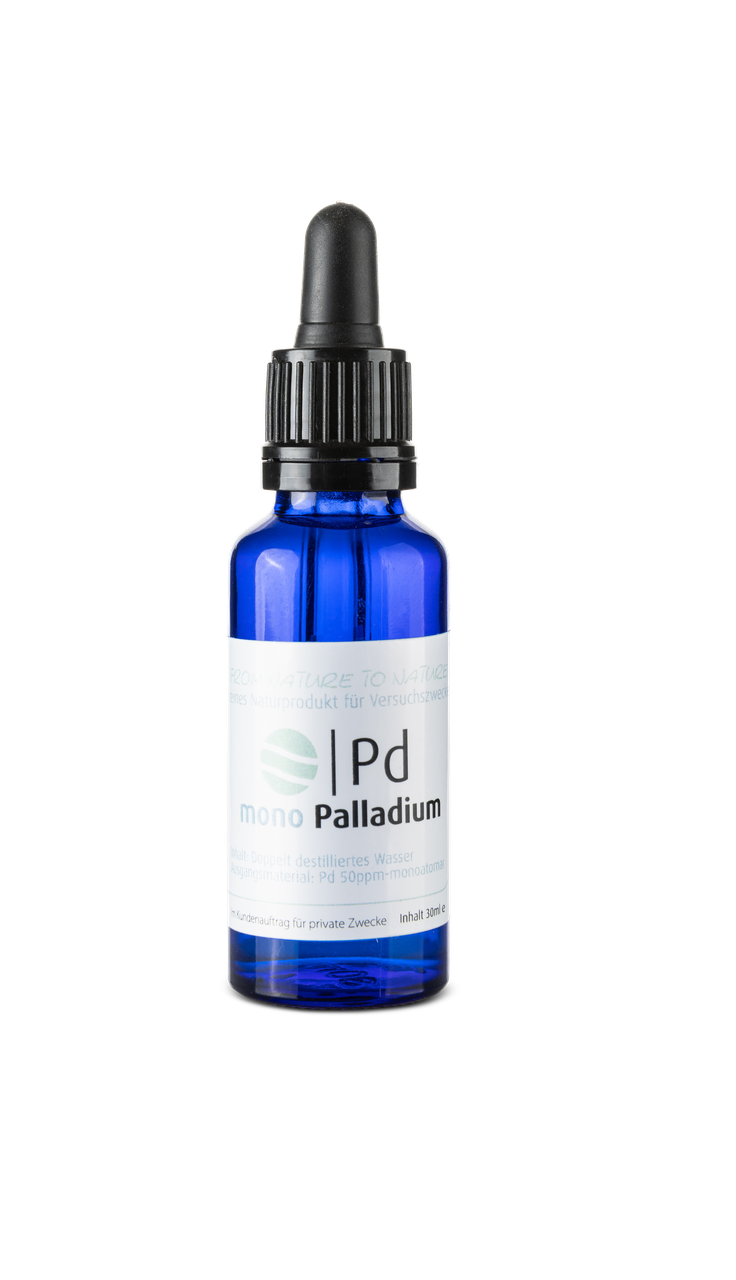 Monoatomares Palladium 50ppm