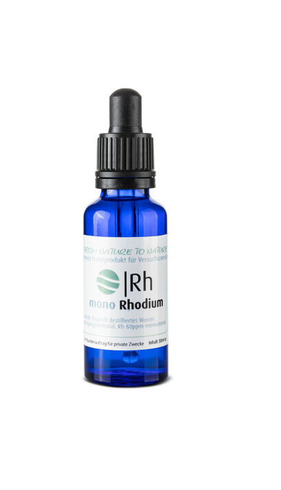 Monoatomares Rhodium 60ppm