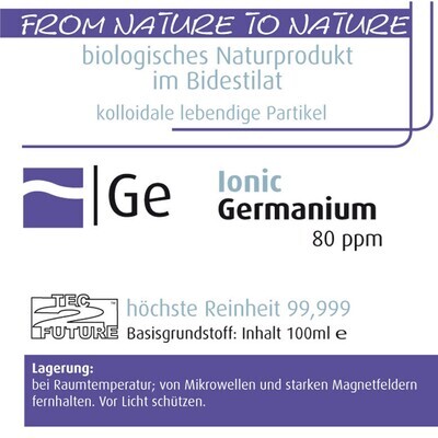 Germanium Kolloid 80ppm