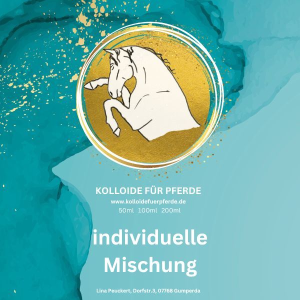 individuelle. Kolloidmischung