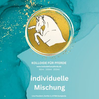 individuelle. Kolloidmischung