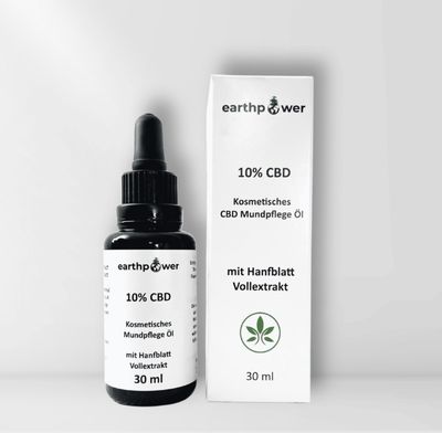 CBD Öl (kosmetisches Mundpflegeöl) 5-10% 30ml