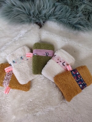 Gants de toilette enfant