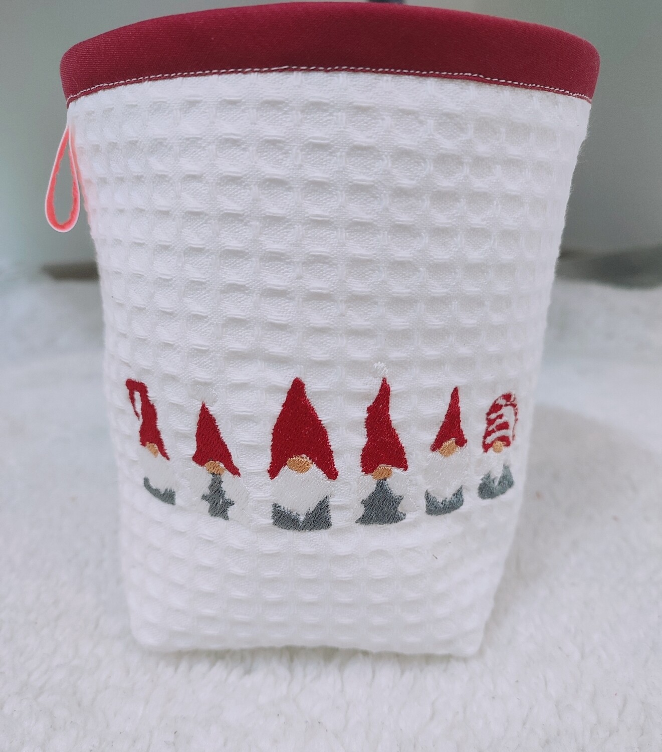 Panière à lingettes noël nains