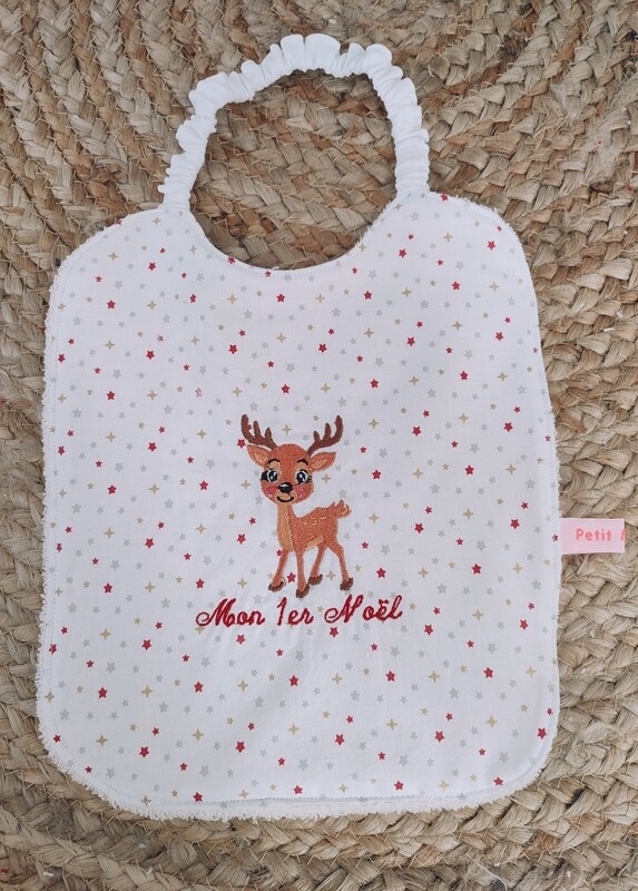 Bavoir élastique Noël