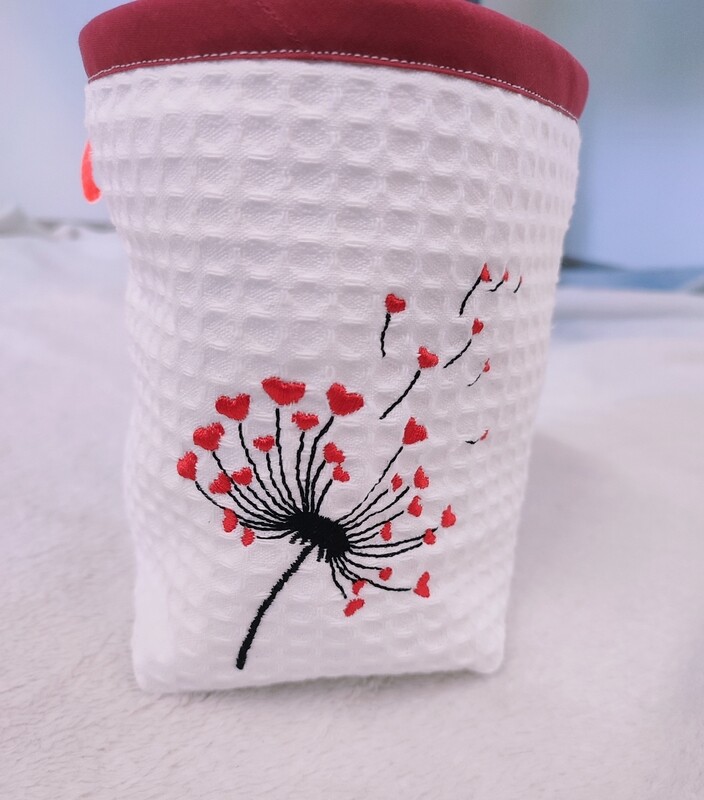 Panière à lingettes Amour de pissenlit