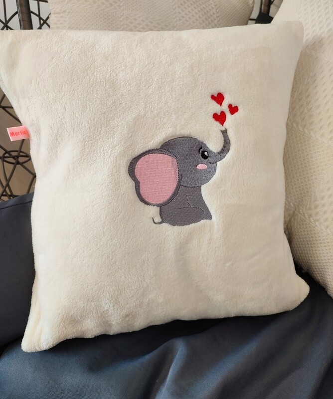 Coussin éléphant