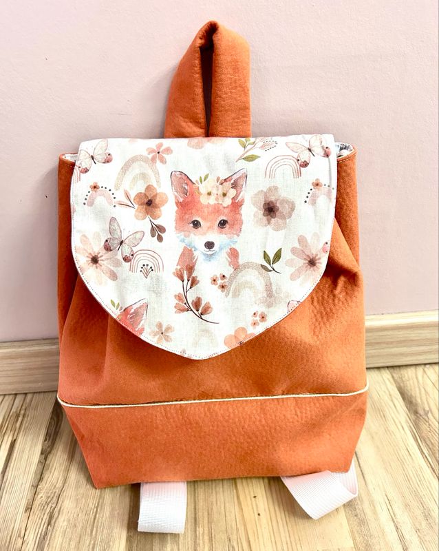 Sac à dos orange renard