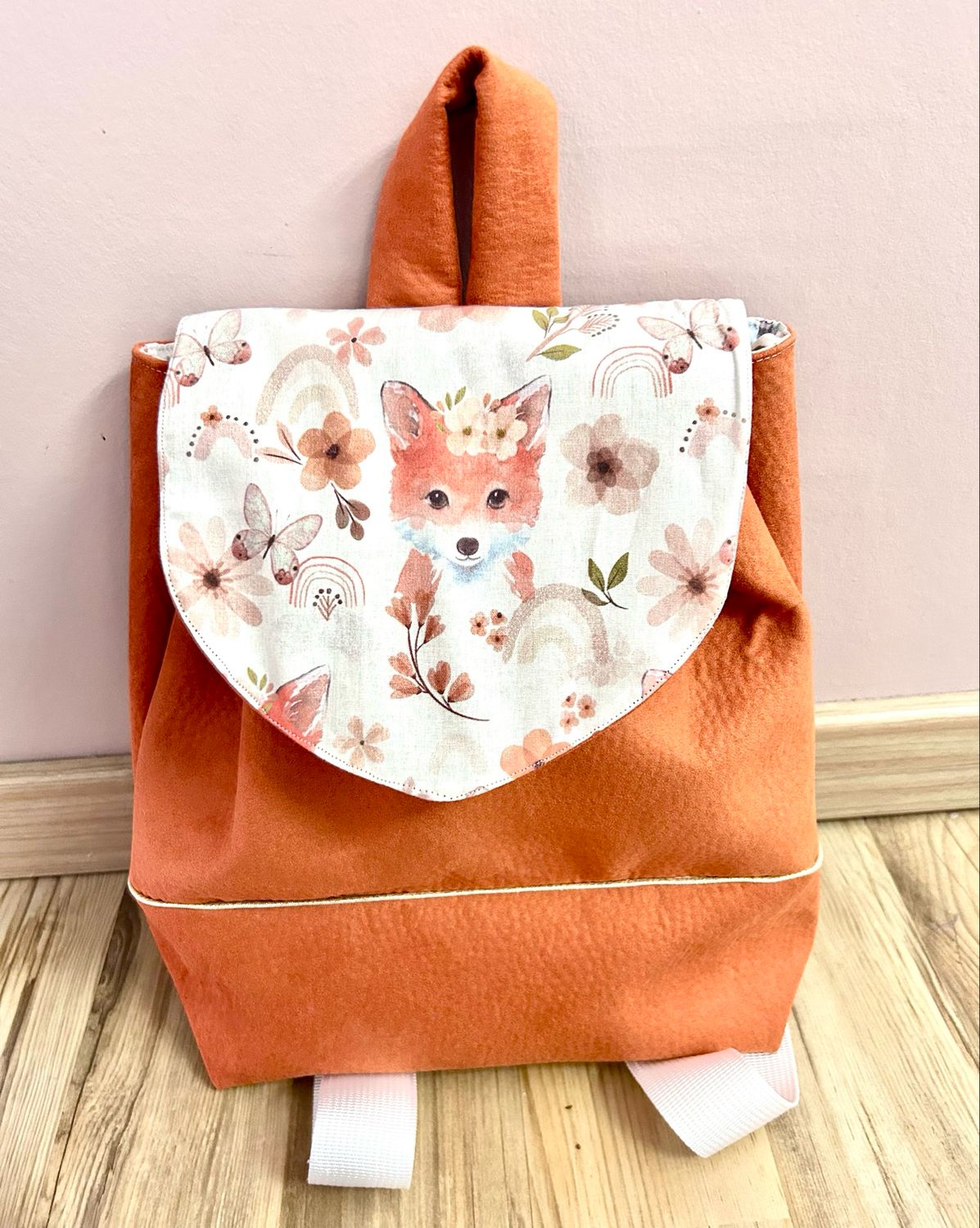 Sac à dos orange renard