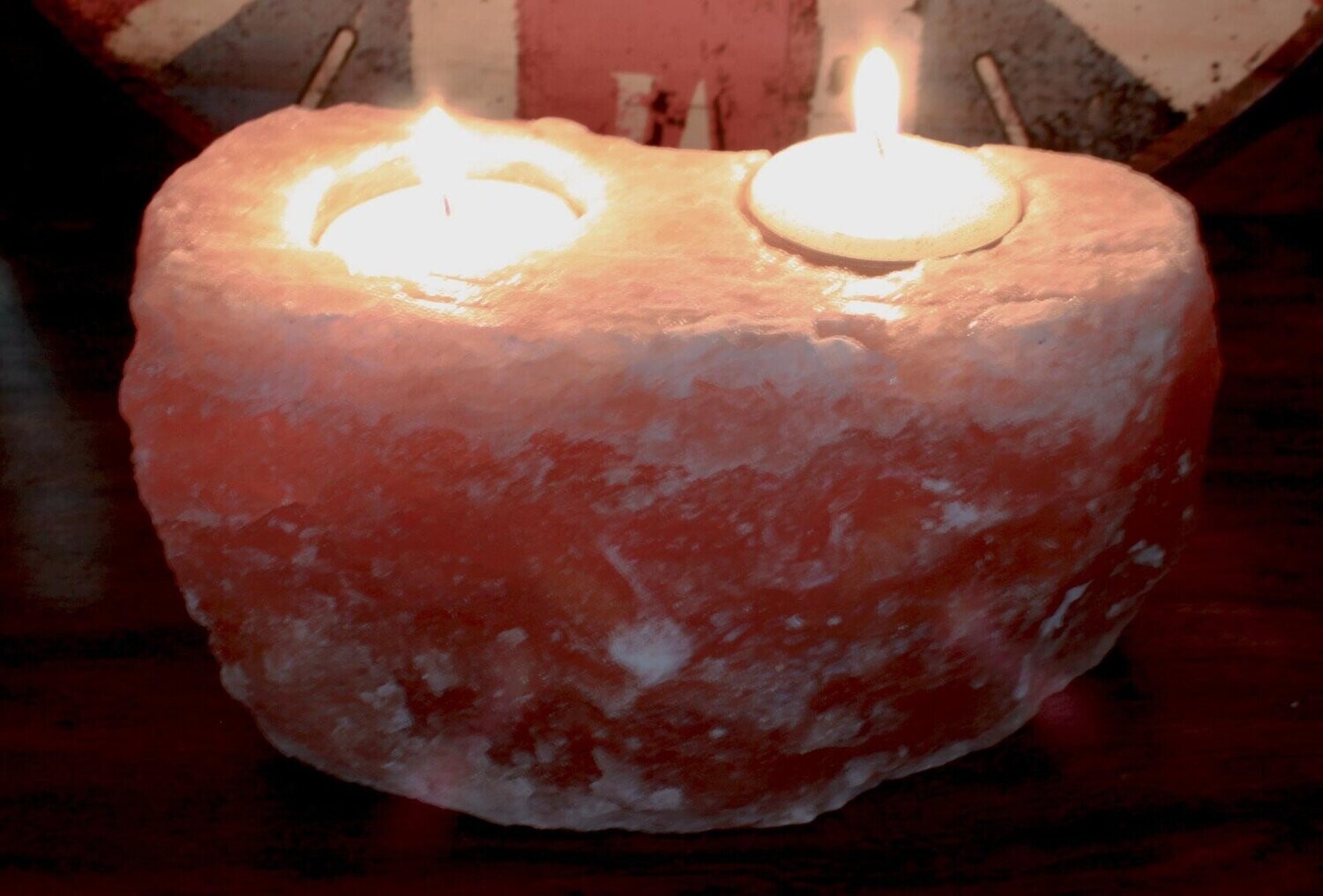Himalayan Salt T-Light Holder