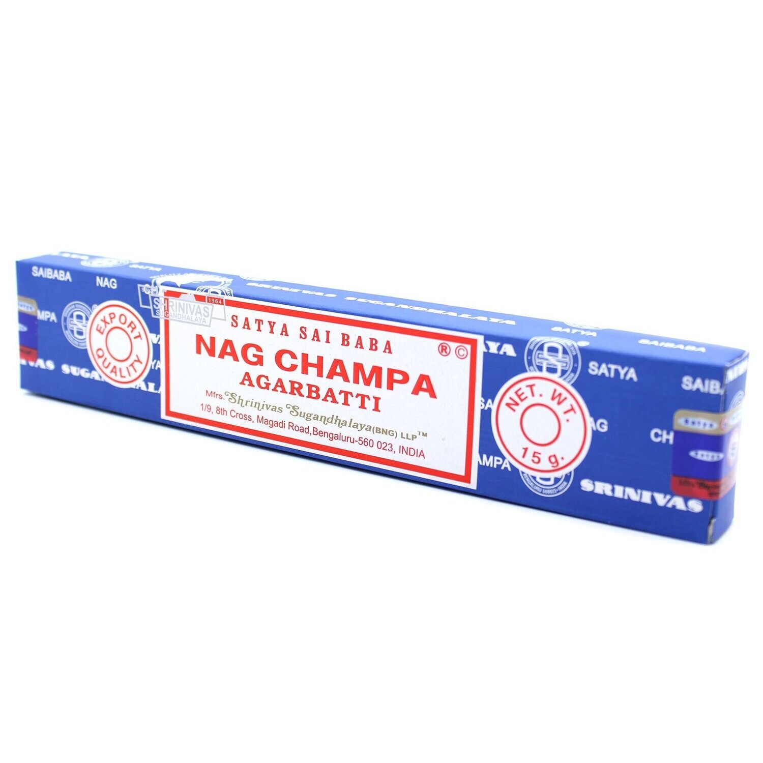 Nag Champa Agarbatti   15g x 12 sticks