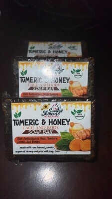 Turmeric and Honey soap(8.35us)