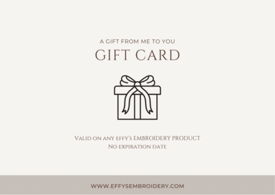 Gift card