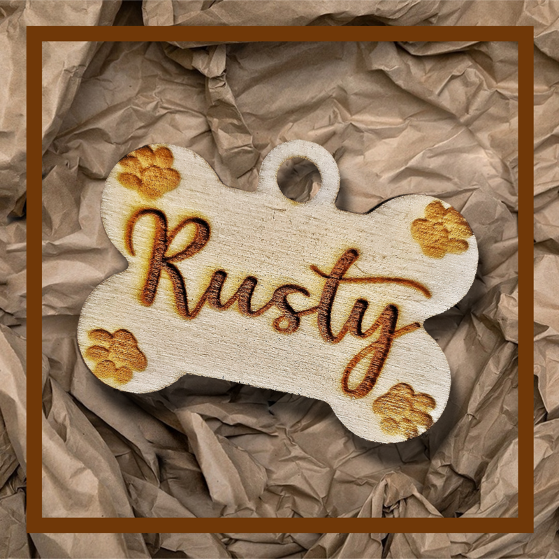 Medagliette in legno con incisione Medagliette in legno con incisione