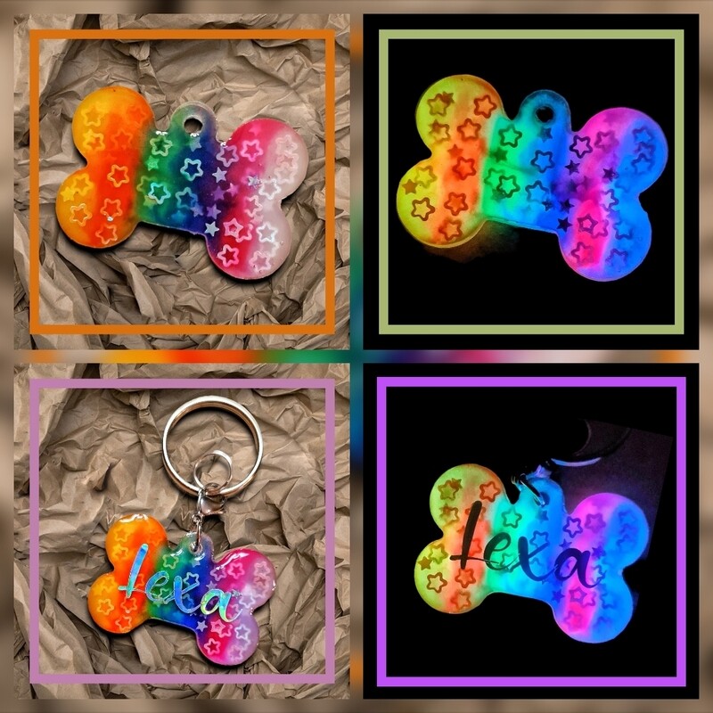 Medagliette Fluorescenti. Si illuminano al buio!!!