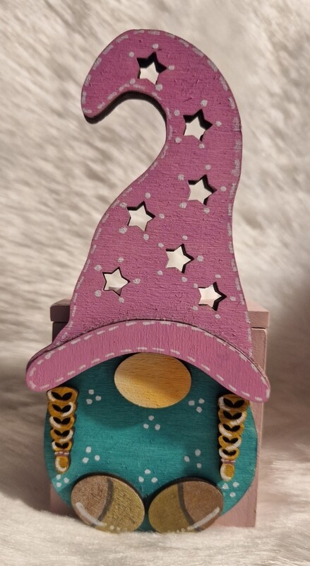 Gnoma con scatolina porta oggetti Gnoma con scatolina porta oggetti