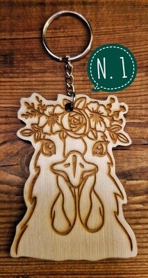 Portachiavi in legno