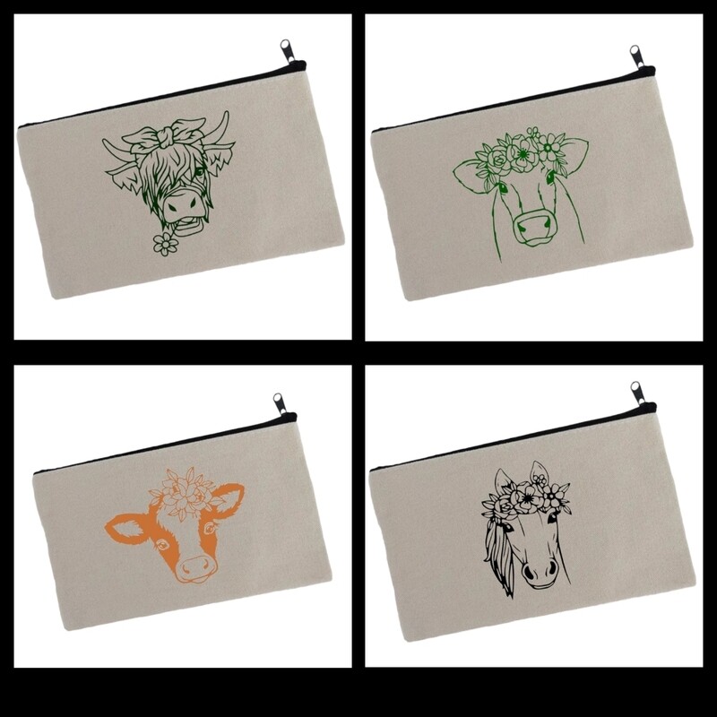 Pochette in tela "Animaletti" Pochette in tela "Animaletti"