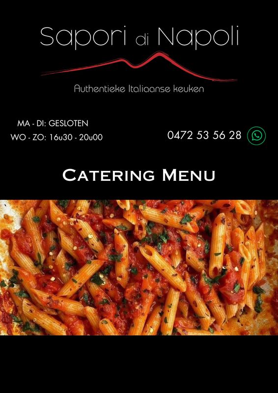 Catering Menu