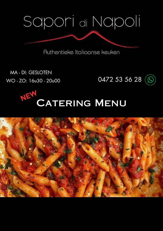 NEW Catering Menu