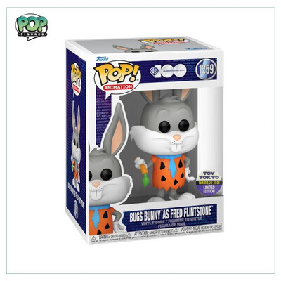 BUGS BUNNY AS FRED FLINTSTONE