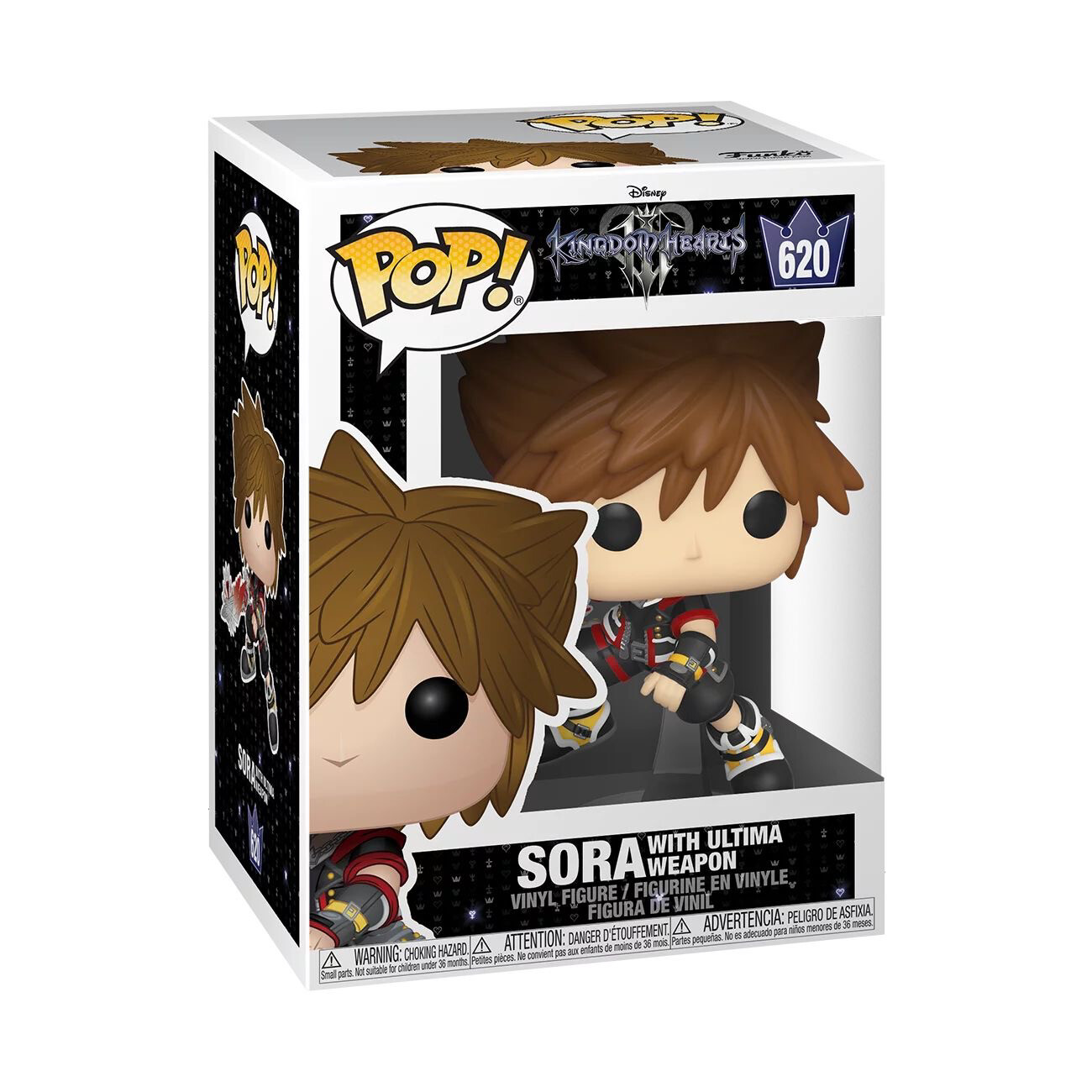 SORA WITH ULTIMA WEPONES